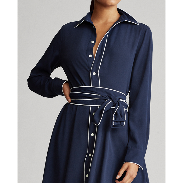 Cruise Navy Buckled Shirtdress Polo Ralph Lauren 5