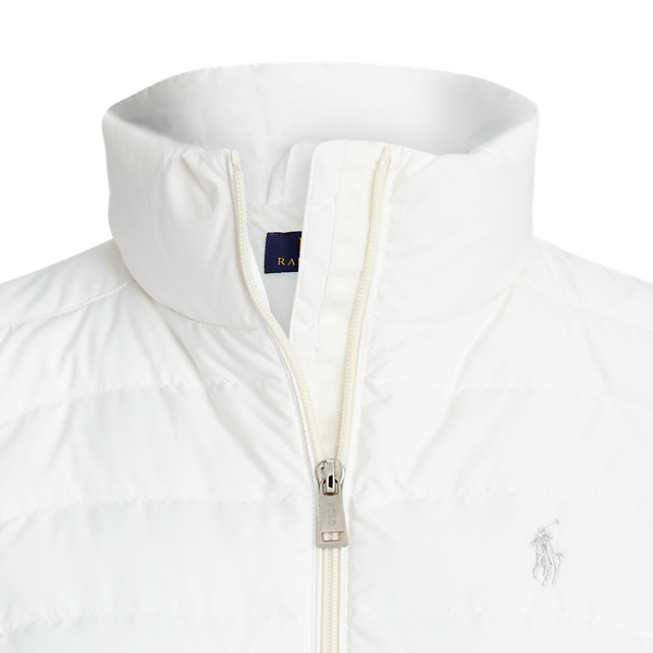 Warm White Packable Down Gilet Polo Ralph Lauren 6