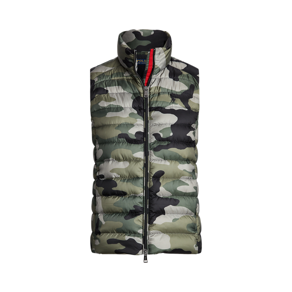 Camo Packable Down Gilet for Women Ralph Lauren PT