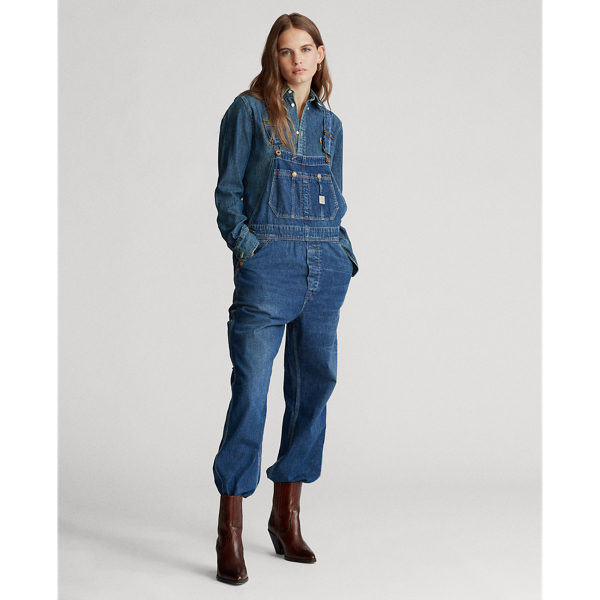 Ralph Lauren on sale Vintage Denim Overalls