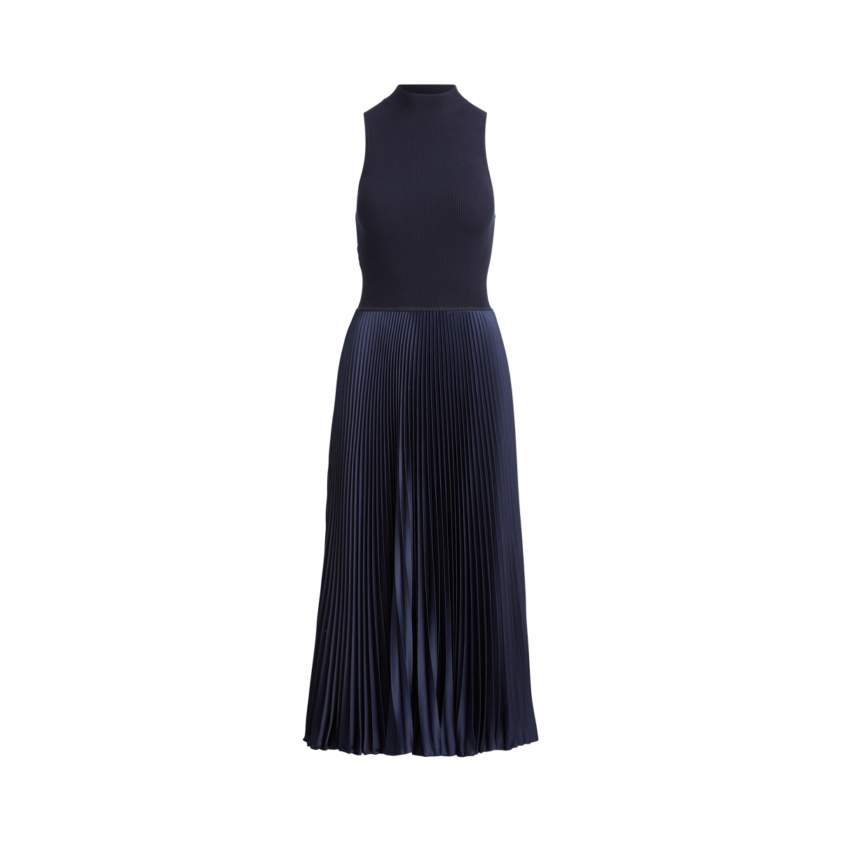 Sleeveless Mockneck Dress