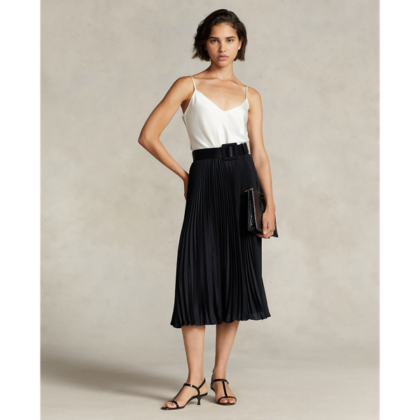 Ralph lauren pleated skirt best sale