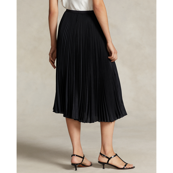 Pleated Midi Skirt