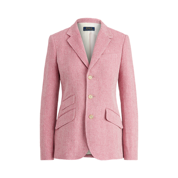 Blazer in misto cotone