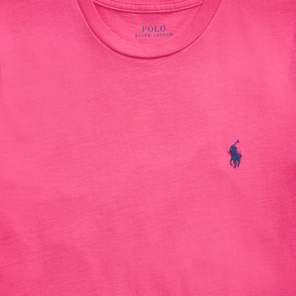 Accent Pink Cotton Jersey Crewneck Tee Polo Ralph Lauren 5