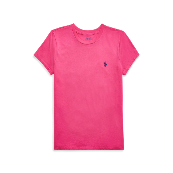 Cotton Jersey Crewneck Tee for Women | Ralph Lauren® UY