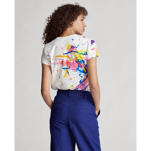 Paint Splatter Polo Paint-Graphic Tee Polo Ralph Lauren 4