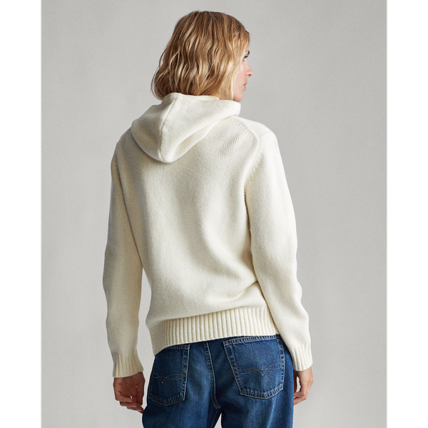 Multi Aviator Polo Bear Knit Hoodie Polo Ralph Lauren 5