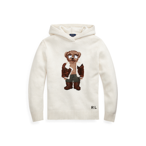 Aviator Polo Bear Knit Hoodie Polo Ralph Lauren 1