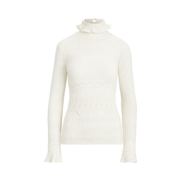 Pointelle Wool Jumper Polo Ralph Lauren 1