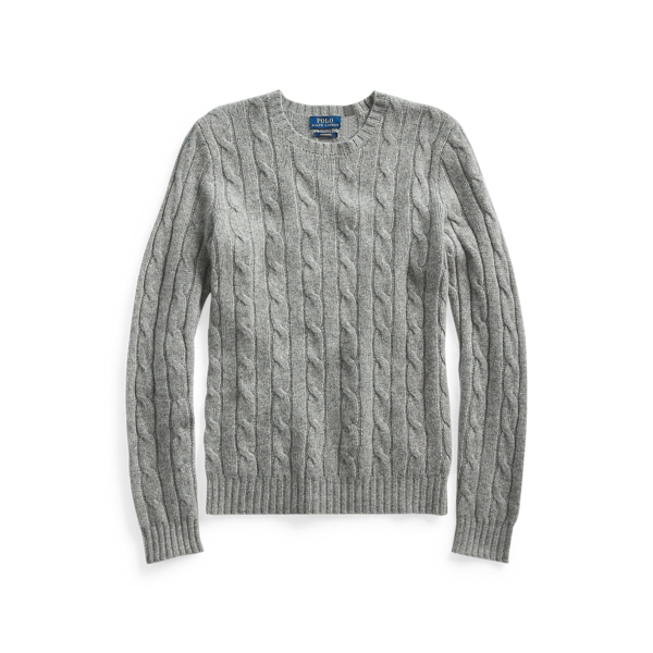 Cable Knit Cashmere Sweater