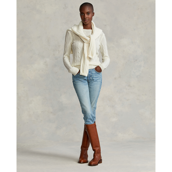 Cable-Knit Cashmere Jumper