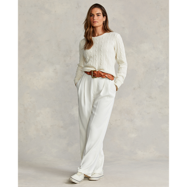 Cable-Knit Cashmere Jumper