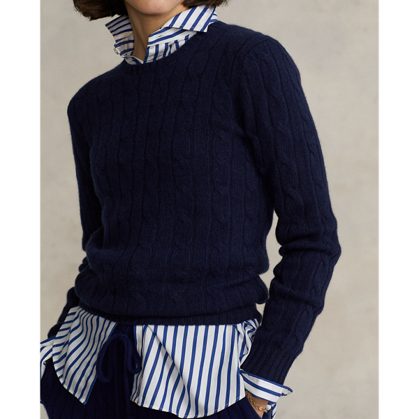 Cable-Knit Cashmere Jumper