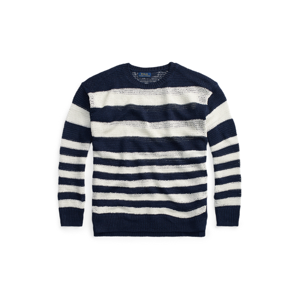 Pull ray&eacute; en lin Polo Ralph Lauren en 1