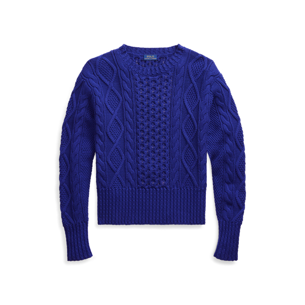Cable-Knit Cotton Sweater Polo Ralph Lauren 1