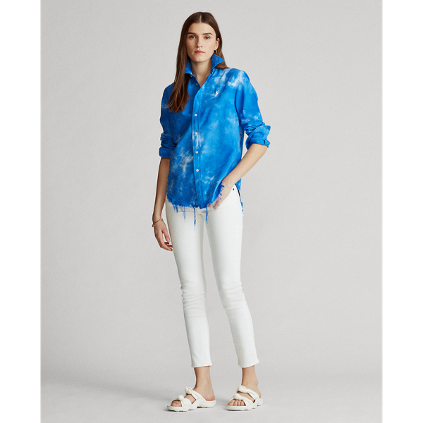 Spa Royal Tie-Dyed Oxford Shirt Polo Ralph Lauren 3