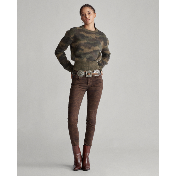 Camo Camo-Print Wool Jumper Polo Ralph Lauren 3