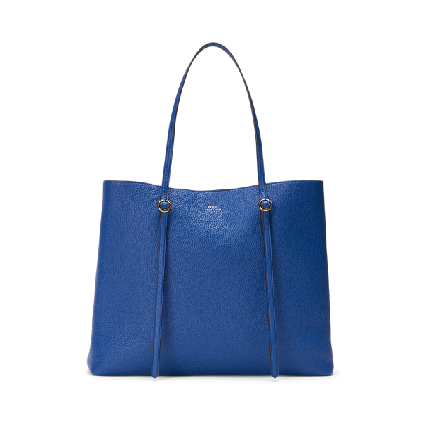 Pebbled leather lennox tote sale