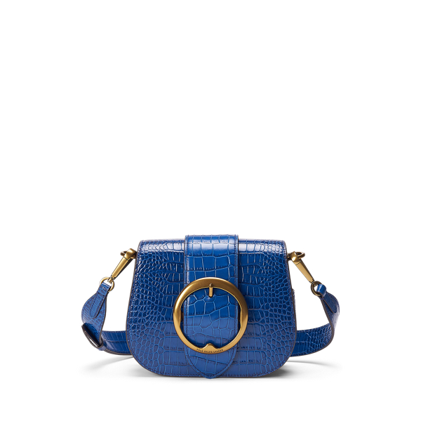 Crocodile-Print Lennox Bag Polo Ralph Lauren 1