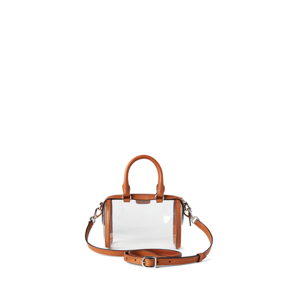 Clear/Cuoio Clear Mini Camden Duffel Bag Polo Ralph Lauren 3
