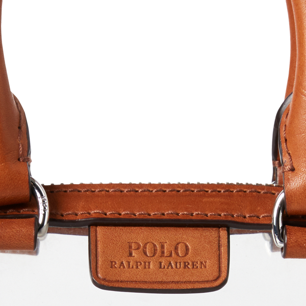 Clear/Cuoio Clear Mini Camden Duffel Bag Polo Ralph Lauren 5