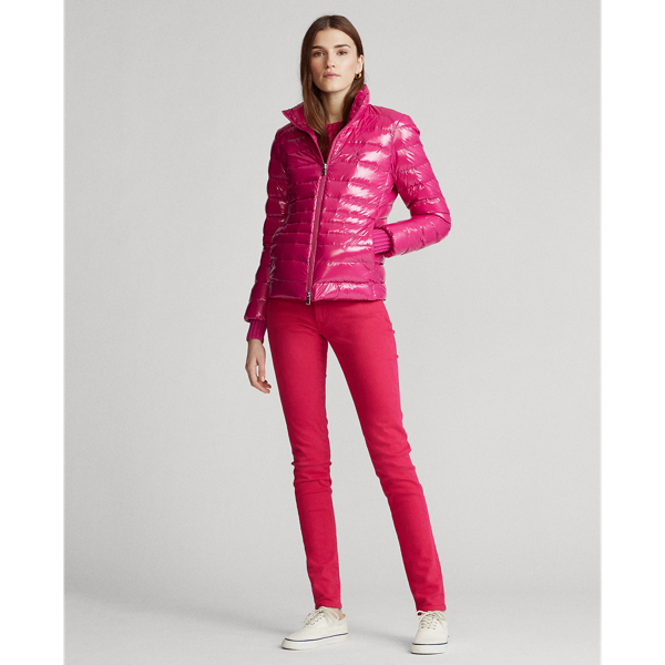 Pink Sky Packable Down Jacket Polo Ralph Lauren 4