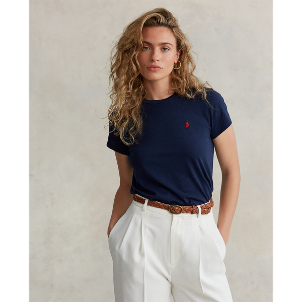 Cruise Navy T-Shirt mit Rundhalsausschnitt Polo Ralph Lauren 1