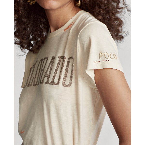 Full Cream Colorado Jersey Tee Polo Ralph Lauren 5