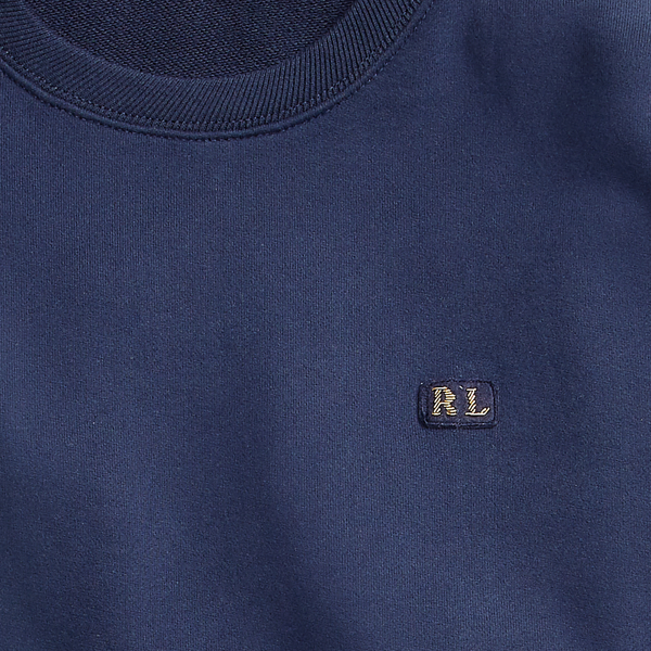 Aviator Navy Bullion-Patch Terry Sweatshirt Polo Ralph Lauren 7