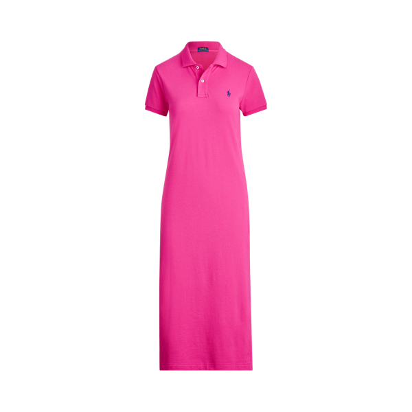 Short-Sleeve Polo Shirtdress