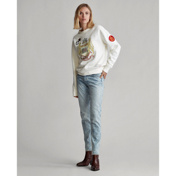 Nevis Crest Fleece Sweatshirt Polo Ralph Lauren 3