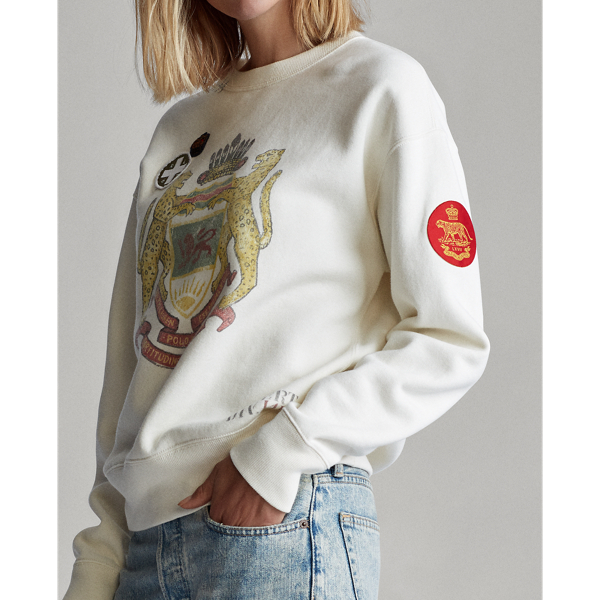 Nevis Crest Fleece Sweatshirt Polo Ralph Lauren 5