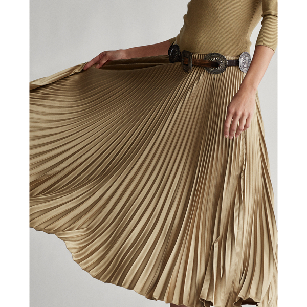 Desert Tan/Surrey Tan Ribbed Boatneck Midi Dress Polo Ralph Lauren 7