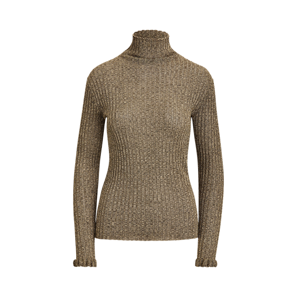 Metallic-Rollkragenpullover Polo Ralph Lauren in 1