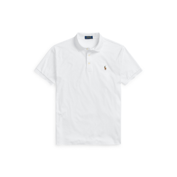 Men's White Soft Cotton Polo Shirts | Ralph Lauren