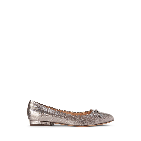 Ralph lauren glennie bow flats hotsell