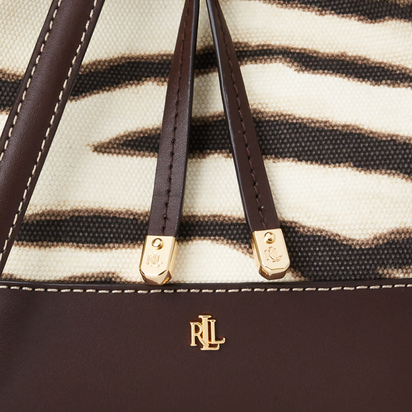 Zebra Print Debby Drawstring Bag Lauren 6