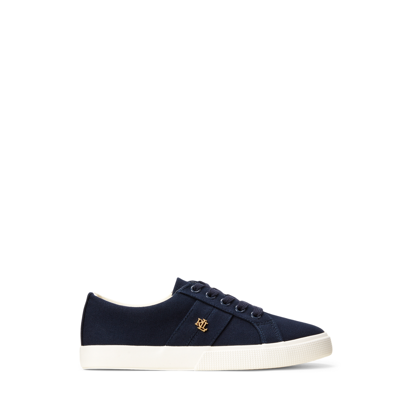 Женские кроссовки Ralph Lauren Janson II Canvas, цвет: Тёмно-синий — фото 4
