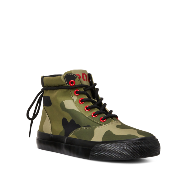 Camo Bryn Camo High-Top Trainer Polo Ralph Lauren 2