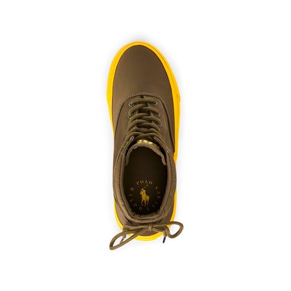 Military/Yellow Bryn High-Top Trainer Polo Ralph Lauren 4