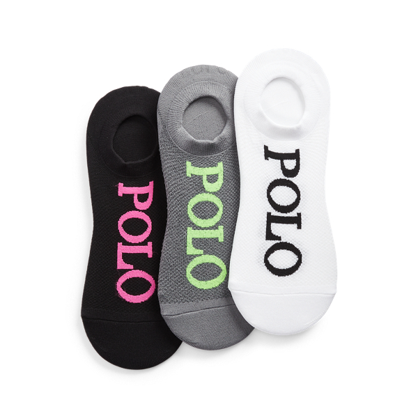 Mesh-Top Ultralow Sock 3-Pack Polo Ralph Lauren 1