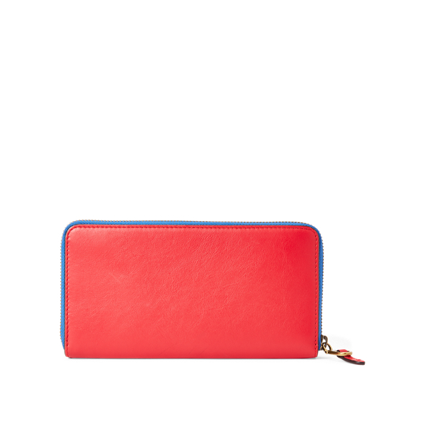 Multi Colour-Blocked Zip Wallet Polo Ralph Lauren 2
