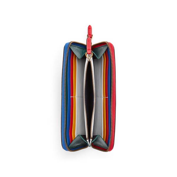 Multi Colour-Blocked Zip Wallet Polo Ralph Lauren 3