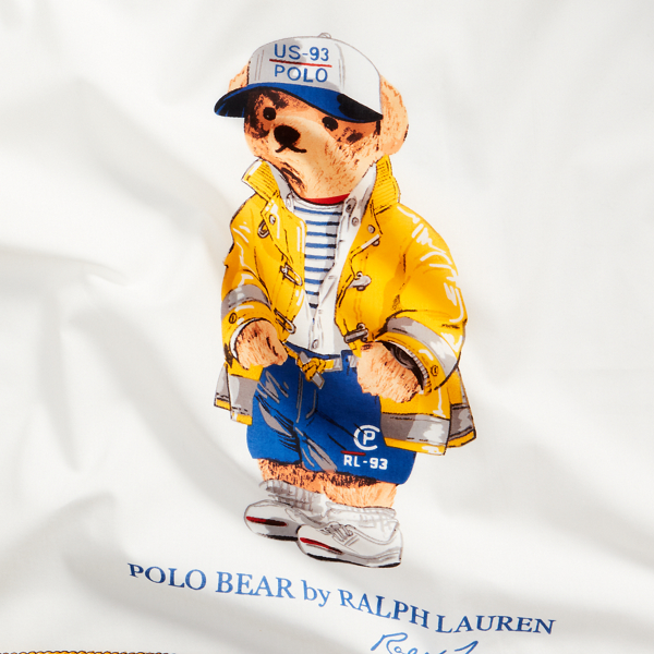 White Nautical Bear Cotton Bandana Polo Ralph Lauren 3