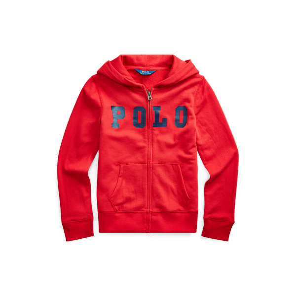 Polo Atlantic Terry Hoodie Girls 7-16 1