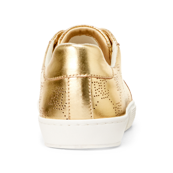 Gold Rush Joslin Leather Trainer Lauren 4