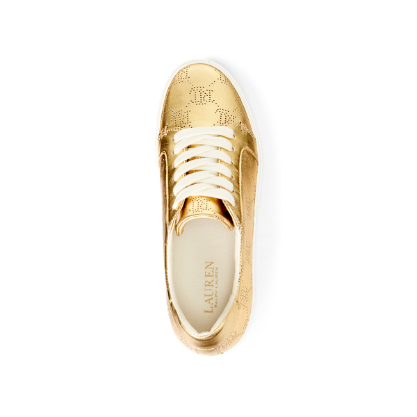 Gold Rush Joslin Leather Trainer Lauren 5