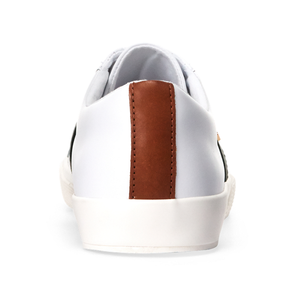 White/Rcnggreen/Deepsaddl Janson II Leather Trainer Lauren 4