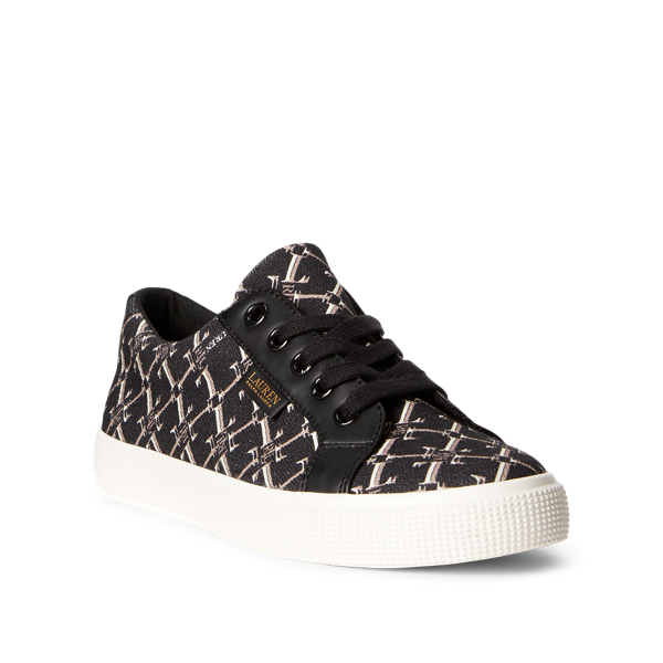 Black Heritage Logo Jaycee Canvas Logo Trainer Lauren 2